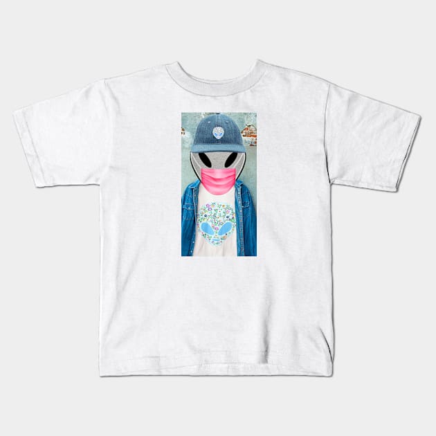 Responsible Alien Kids T-Shirt by ellenaJ